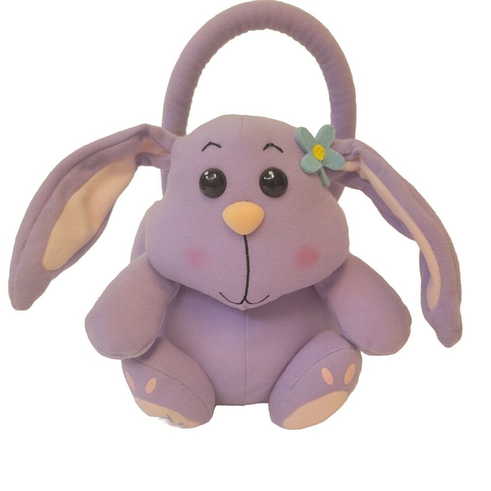 Hershey's Plush Bunny Rabbit Easter Lilac Basket